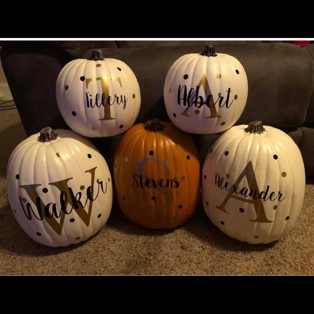 Personalized Pumpkins - Picture 4 of 4